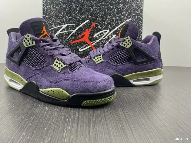 Cheap Kickmax AQ9129-500 Purple Air Jordan Canyon 4 WMNS 0520